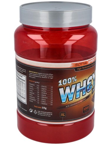 Whey Protein Chocolate 1Kg Doypack Sotya