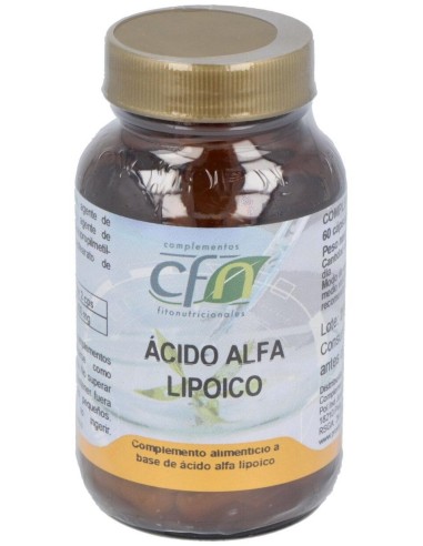 Acido Alpha Lipoico 60Cap. de Cfn
