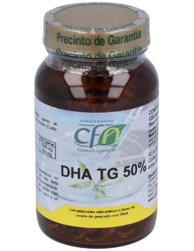 Dha Tg 50% 120Perlas de Cfn