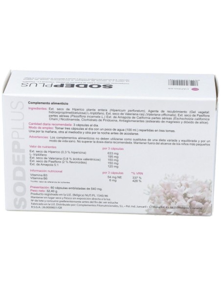 Sodep Plus Relax (Sodep) 60Cap. de Cfn
