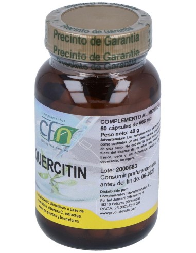Quercitin 60Cap. de Cfn