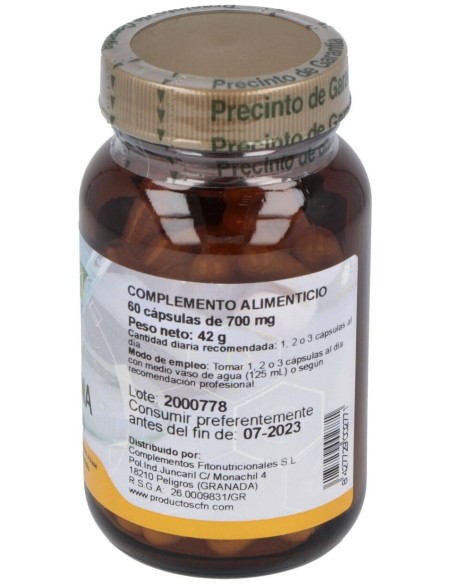Lisina 500Mg. 60Cap. de Cfn