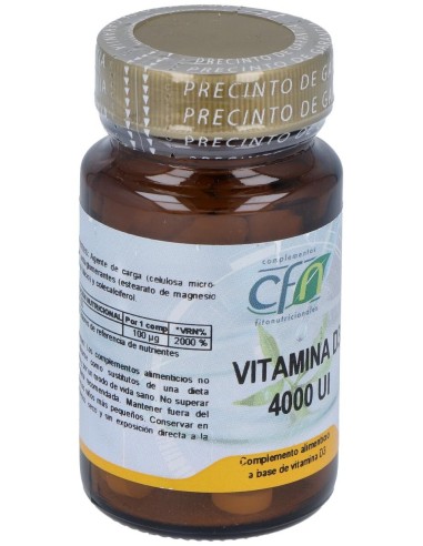 Vitamina D3 4000Ui 60Comp. de Cfn