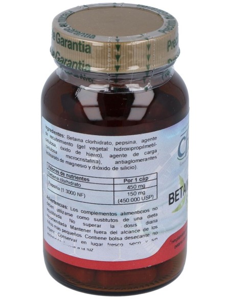 Betaina Hcl Fs 60Cap. de Cfn