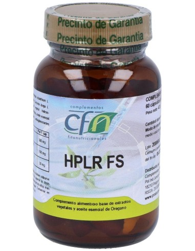 Hplr Fs (Pylori Fs) 60Cap. de Cfn