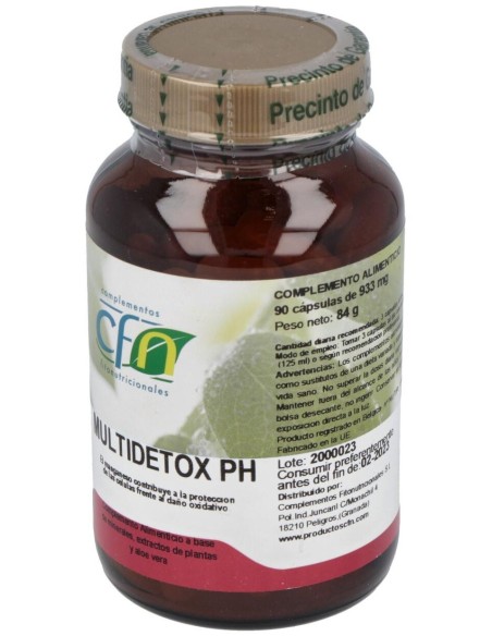 Multidetox Ph 90Cap. de Cfn