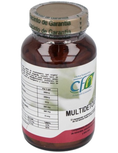 Multidetox Ph 90Cap. de Cfn
