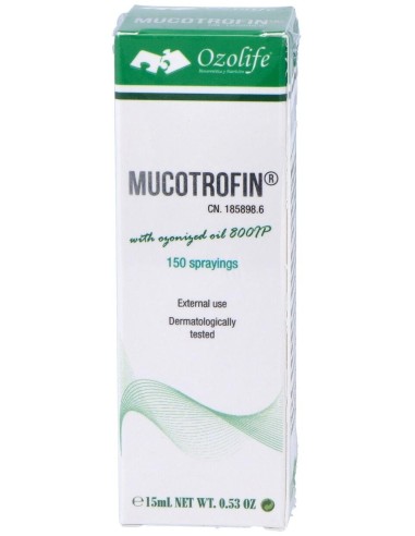 Mucotrofin Nebulizador 15Ml. de Ozolife Biocosmetica Y Nutricion
