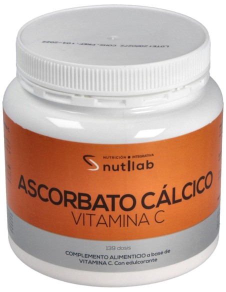 Vitamina C Ascorbato Calcico Polvo 250Gr. de Nutilab