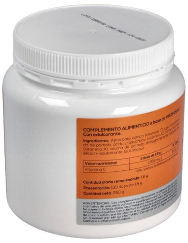 Vitamina C Ascorbato Calcico Polvo 250Gr. de Nutilab