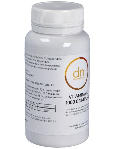 Vitamina C 1000 Complex 60Vcap. de Direct Nutrition
