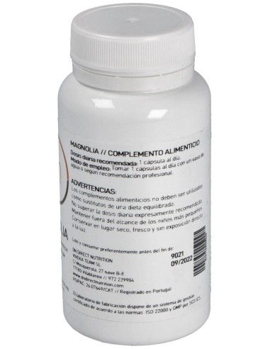Magnolia 60Vcap. de Direct Nutrition