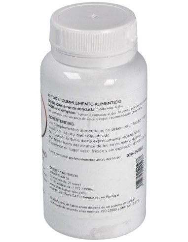 L-Triptofano Complex 60Vcap. de Direct Nutrition
