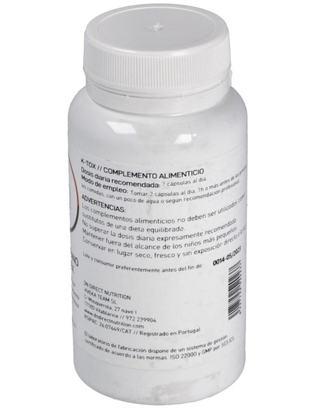 L-Triptofano Complex 60Vcap. de Direct Nutrition