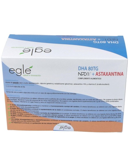 Npd1 Dha 80 Tg Astaxantina 120 de Egle