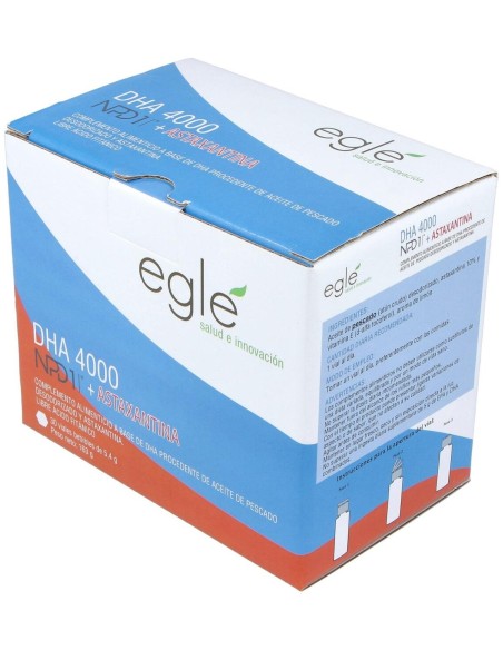 Dha 4000 Npd1 + Astaxantina 30X5Ml. de Egle