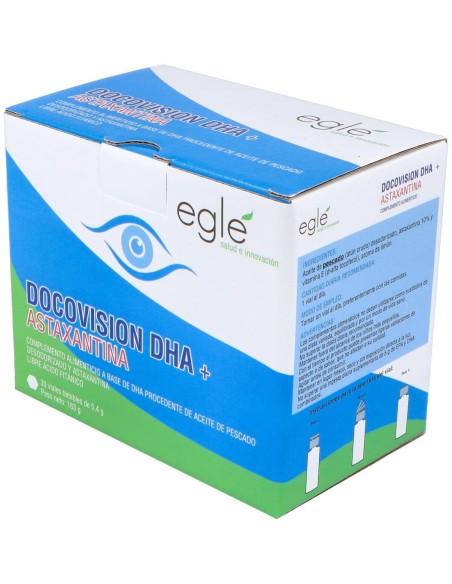 Docovision Dha Astaxantina 30X5 Viales de Egle