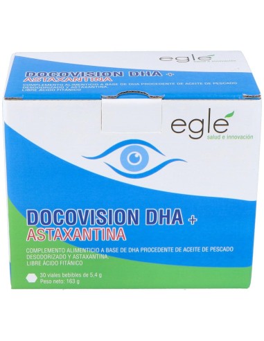 Docovision Dha Astaxantina 30X5 Viales de Egle