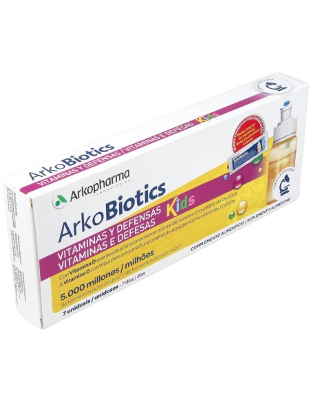 Arkobiotics Vitaminas Y Defensas Niños 7Uni. de Arkopharma