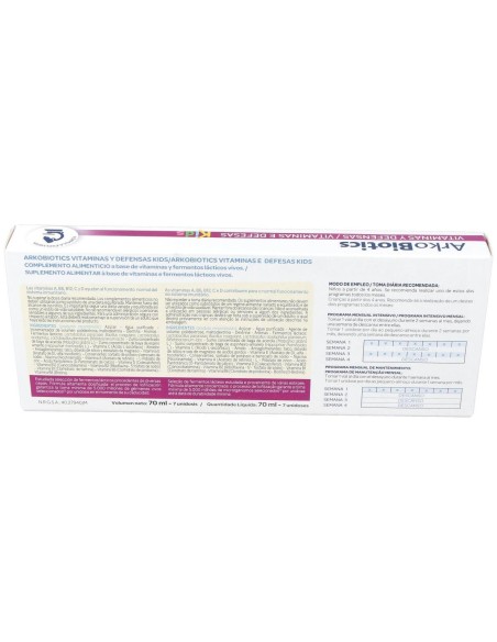 Arkobiotics Vitaminas Y Defensas Niños 7Uni. de Arkopharma