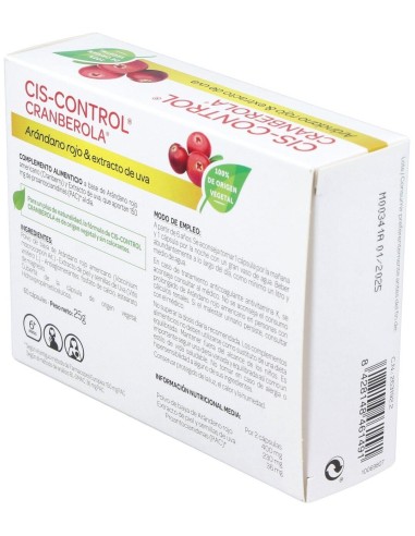 Cis Control Cranberola 60Cap. de Arkopharma