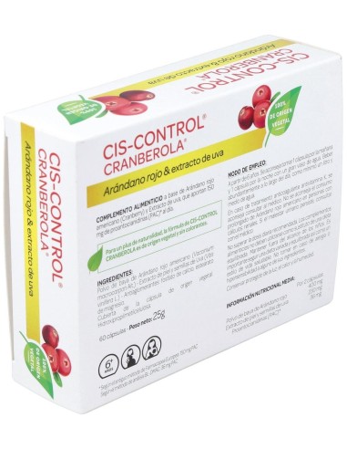 Cis Control Cranberola 60Cap. de Arkopharma