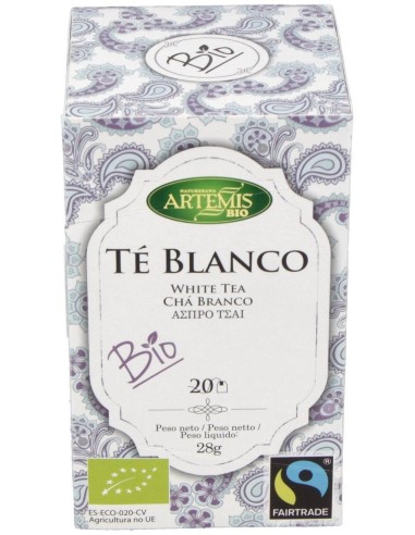 Te Blanco Infusion 20Bolsitas. Bio de Artemis Bio