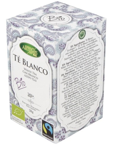 Te Blanco Infusion 20Bolsitas. Bio de Artemis Bio