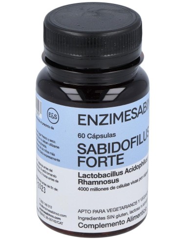 Sabidofilus Forte 60Cap. de Enzime - Sabinco