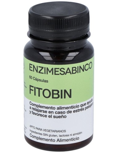 Fitobin Sedante 60Cap de Enzime - Sabinco