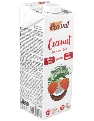 Ecomil Bebida De Coco Nature 1Lt 6Uds. Bio S/A de Almond