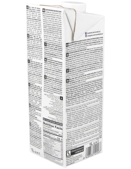 Ecomil Bebida De Coco Nature 1Lt 6Uds. Bio S/A de Almond