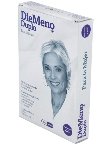 Diemeno Duplo 30Cap.Blancas Y 30Cap.Transparen de Almond