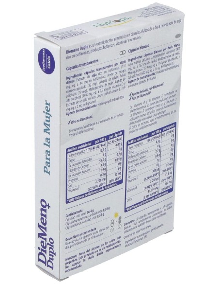 Diemeno Duplo 30Cap.Blancas Y 30Cap.Transparen de Almond