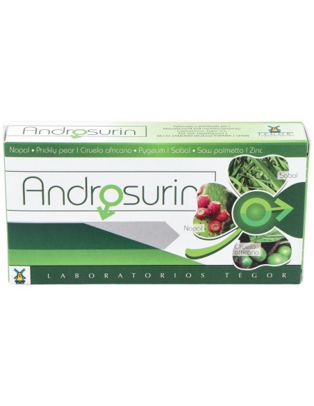 Androsurin 40 Caps (Prostacal+) de Tegor