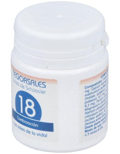 Tegorsal Nº 18 (20 G) Comprimidos de Tegor