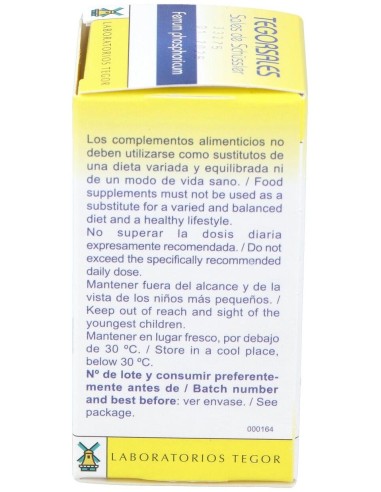 Tegorsal Nº 3 (20 G) Comprimidos de Tegor