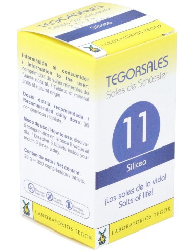 Tegorsal Nº 11 (20 G) Comprimidos de Tegor