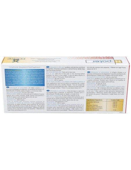 H-Pater 20 Viales De 10 Ml. de Tegor