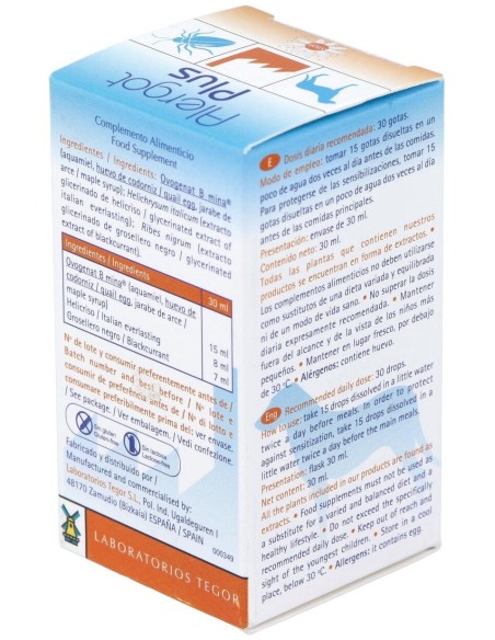 Alergot Plus Frasco 30 Ml de Tegor