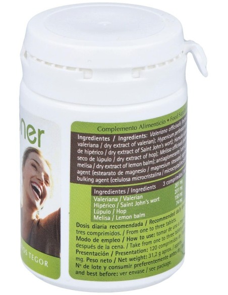 Tegoner 120 Comprimidos de Tegor