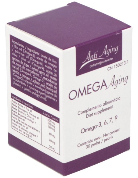 Omega Aging 30Perlas de Anti Aging