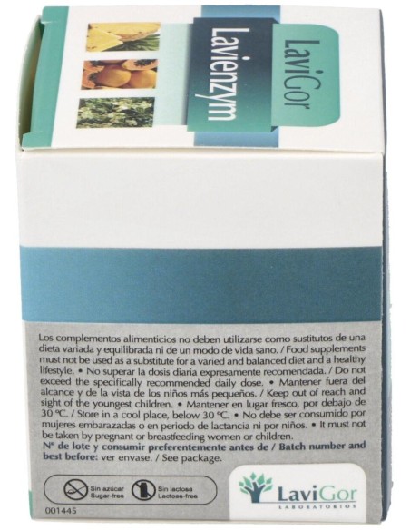 Lavienzym 120Grageas de Lavigor