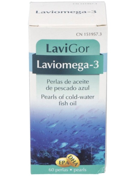 Laviomega 3 60Perlas de Lavigor