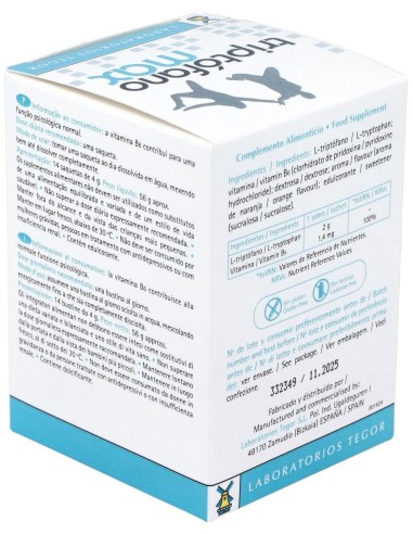 Triptofano Max 14 Sobres de Tegor