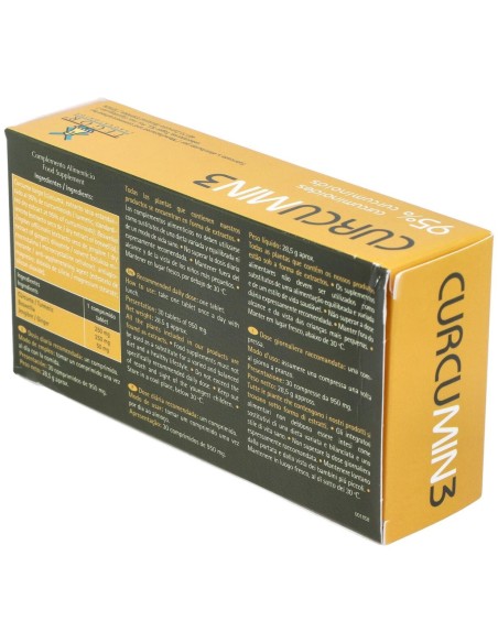 Curcumin 3  30 Comprimidos de Tegor