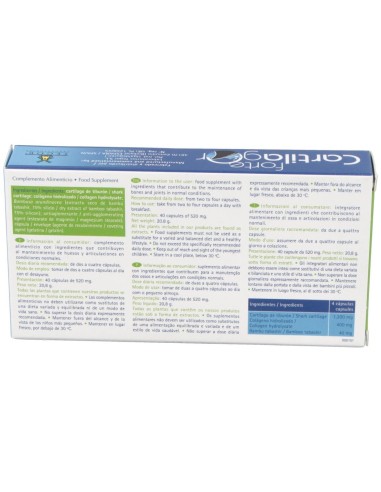 Cartilagor Forte 40 Capsulas de Tegor