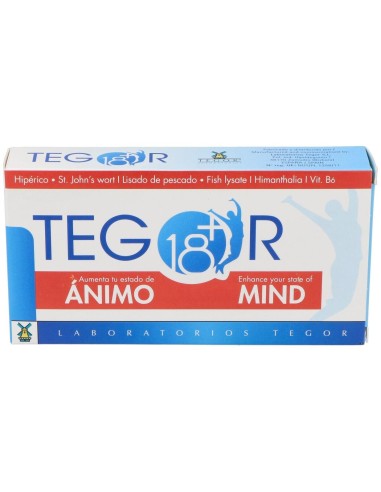 Tegor 18 +  40 Capsulas de Tegor