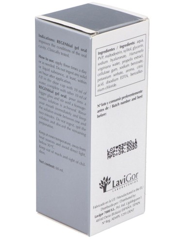 Regenhial Gel Oral 60Ml. de Lavigor