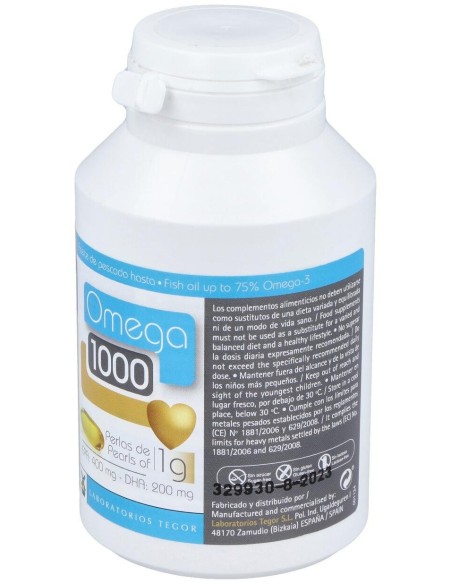 Omega 1000 120 Perlas de Tegor